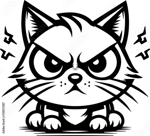 Angry Cat Cartoon icon 4