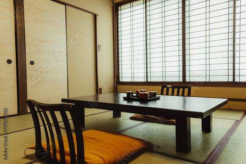 Traditional Japanese house, ryokan
