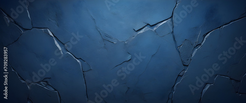 texture of clean empty blue stone surface backdrop between blue wall texture background. photo