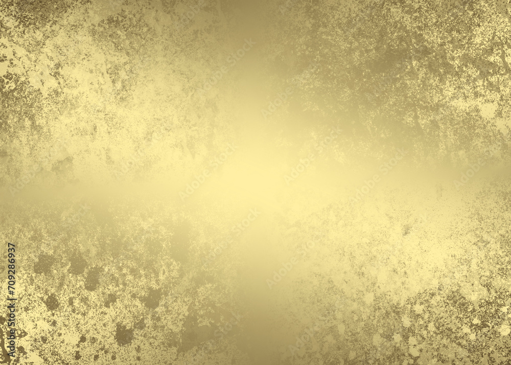 Golden Abstract  decorative paper texture  background  for  artwork  - Illustration