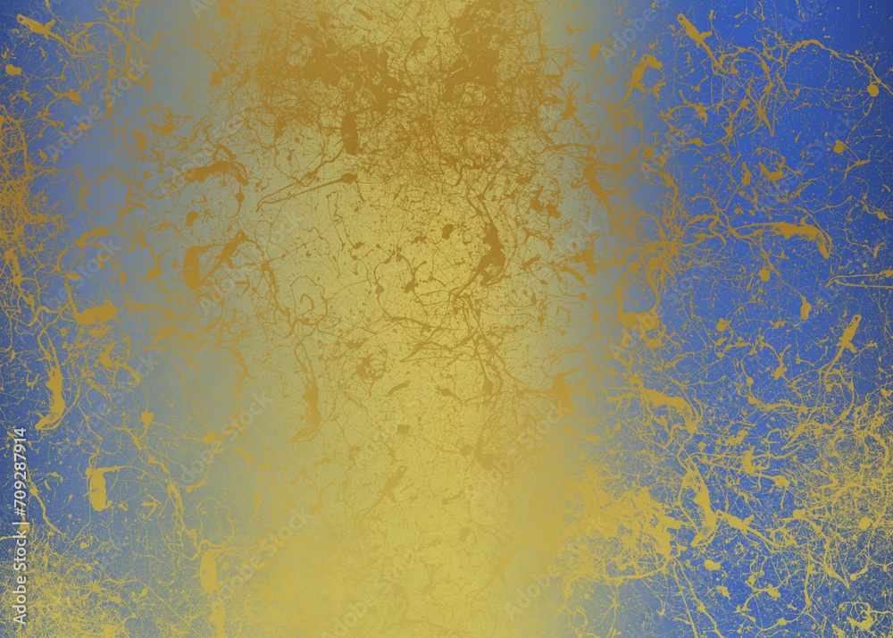 Golden Abstract decorative paper texture background for artwork - Illustration