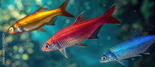 Colorful fish species (Chrysoblephus laticeps) in red.