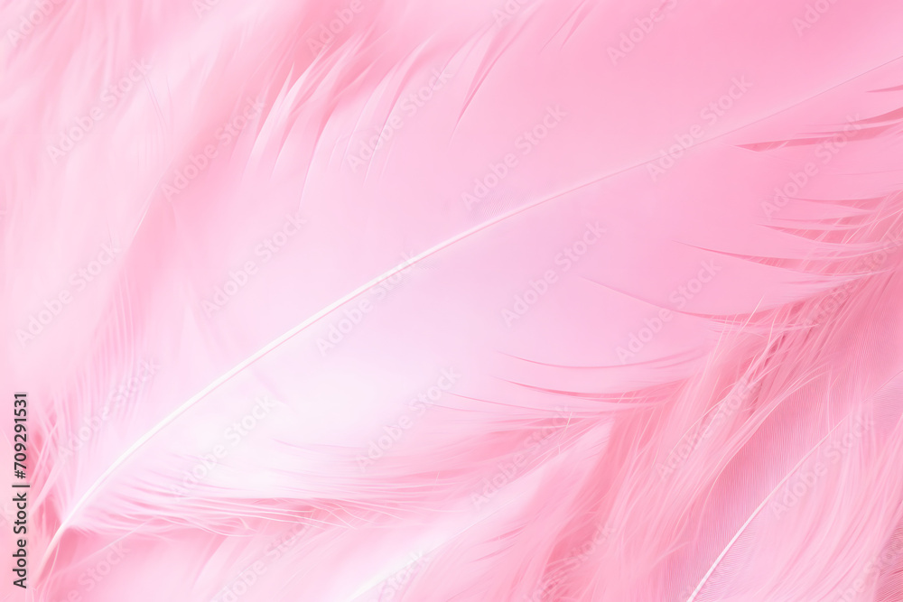 Pink feather background. Softness pink feather texture. Soft pastel background pink feather pattern Pink feather background. Softness pink feather texture. Soft pastel background pink feather pattern