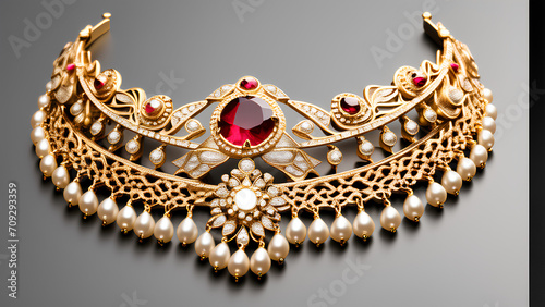 Antique Gold Jewellery ornaments , necklace, earrings, rings, etc