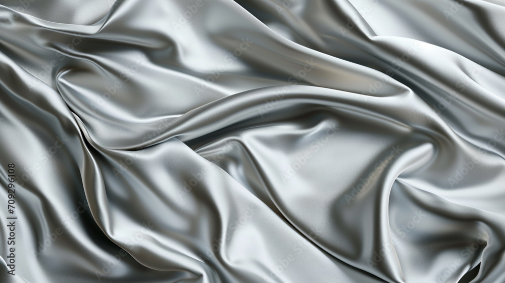 Obraz premium Colorful, silky and shiny textured textile backgrounds. Background fabrics in blue, green, pink, white and cream colors. Trend colors and fabrics of 2024. The most preferred fabrics. Backgrounds.