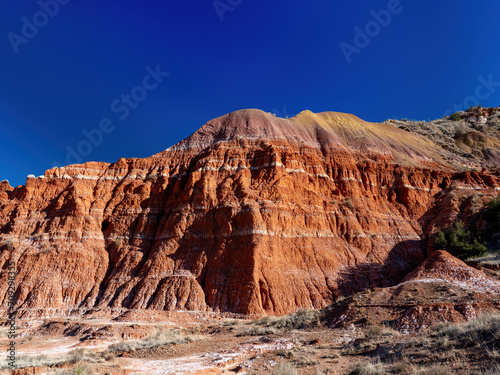 Palo Dur Canyon Texas rock formation red