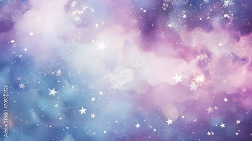 celestial white stars background illustration galaxy space, night shining, sparkling ethereal celestial white stars background