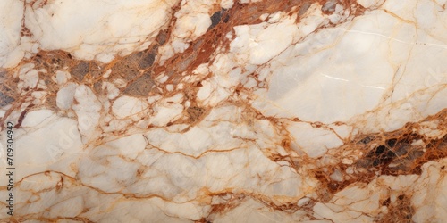 Marble texture for home decoration and tiling surfaces in natural, brown breccia pattern.