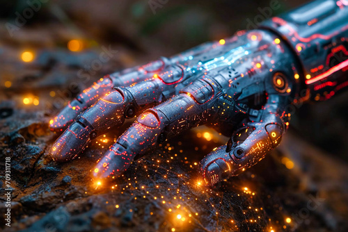 Cyborg robot hand