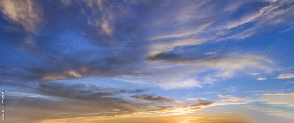 Sunset Serenade: A Symphony of Clouds and Light