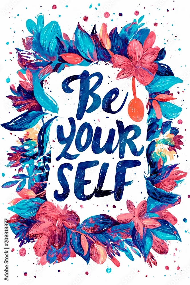 Be yourself sweet poster