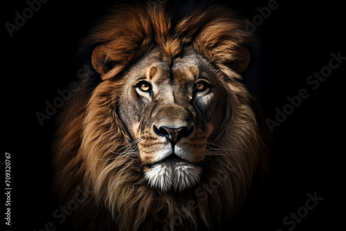 portrait of a lion © Muhammad