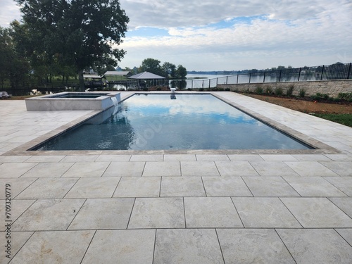 Pool in the Evening