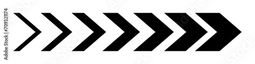 Arrow dynamic symbol. Speed, fast arrows symbols set. Arrow dynamic elements. photo