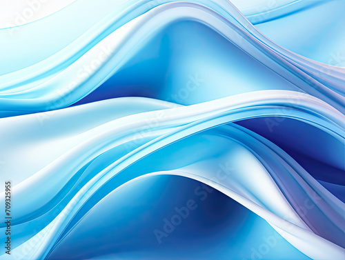 light blue abstract wavy background