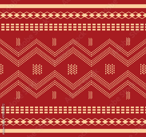 TRADITIONAL ORNAMENT OF BATAKNESE, TRADITIONAL FABRIC CALLED ULOS, PATTERN, BACKGROUND, NORTH OF SUMATERA