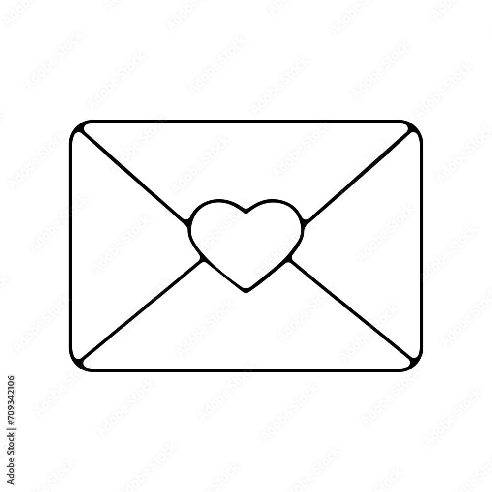 Pictogramme icone et symbole saint valentin amour love coeur enveloppe Pictogramme icone et symbole saint valentin amour love coeur enveloppe