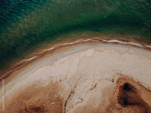 shallow beach