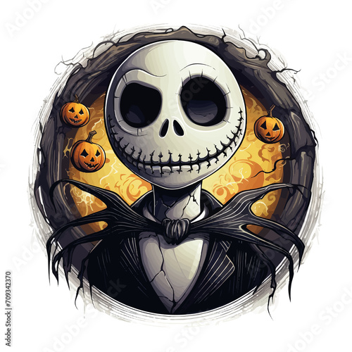 Jack skellington skull photo