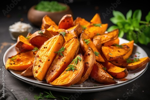 Easy to prepare using an air fryer. sweet potato