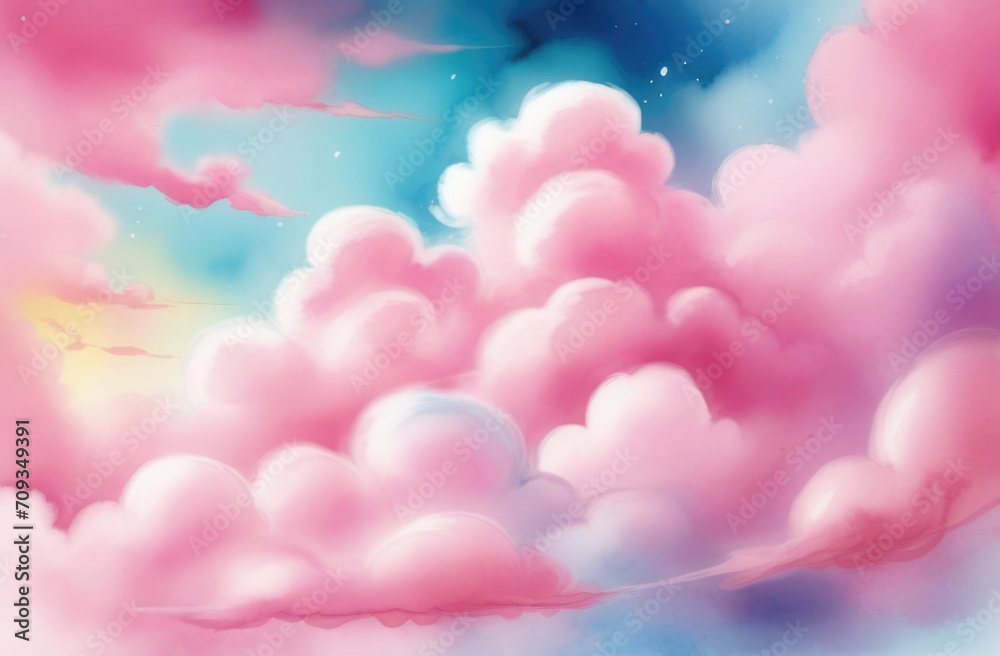 pink, clouds, dreams, airiness, pink, clouds, dreams, airiness,