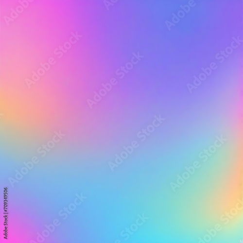 Beautiful color gradient background with noise. Abstract pastel holographic blurred grainy gradient banner background texture Colorful digital grain soft noise effect Nostalgia, vintage, retro