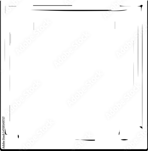 Vektorgrafik von keltischen Knoten Bilderrahmen, schwarz-weiß, modern pompös 