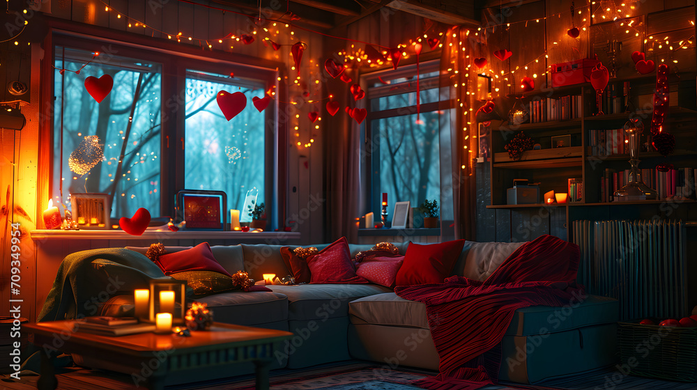 Cozy Valentine's Evening at Home Cozy Valentine's Evening at Home