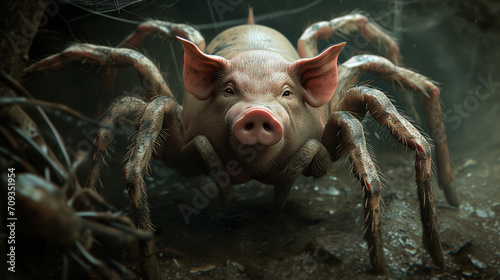 Spider pig