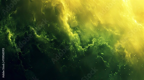 Yellow and green Wallpaper - generative ai