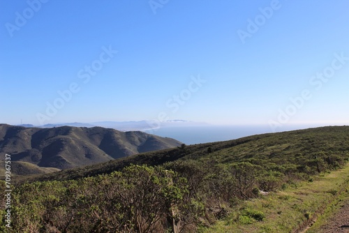 Hills and Ocean