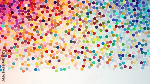 colorful dynamic dots background illustration modern trendy, motion movement, energetic lively colorful dynamic dots background