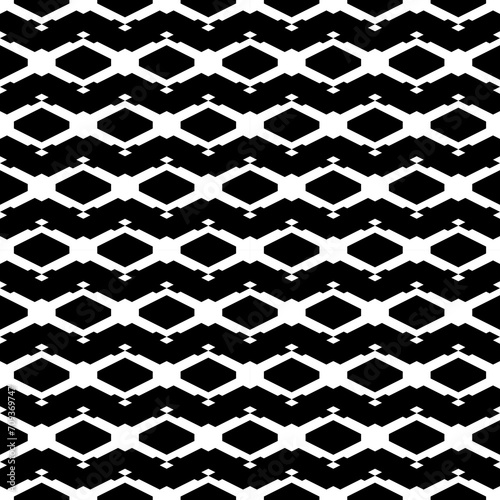 Seamless pattern. Rhombuses, figures ornament. Diamonds, shapes wallpaper. Shapes background. Geometric backdrop. Ethnic motif. Digital paper, textile print, web design, abstract. Vector artwork