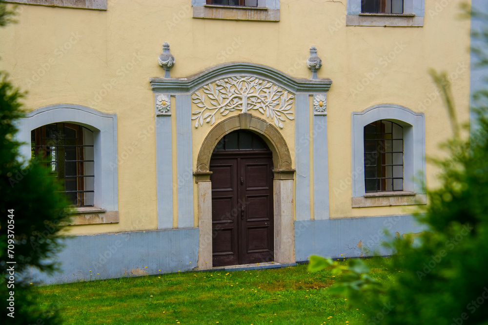 Obraz premium Evangelic church in the city of Poprad in Slovakia