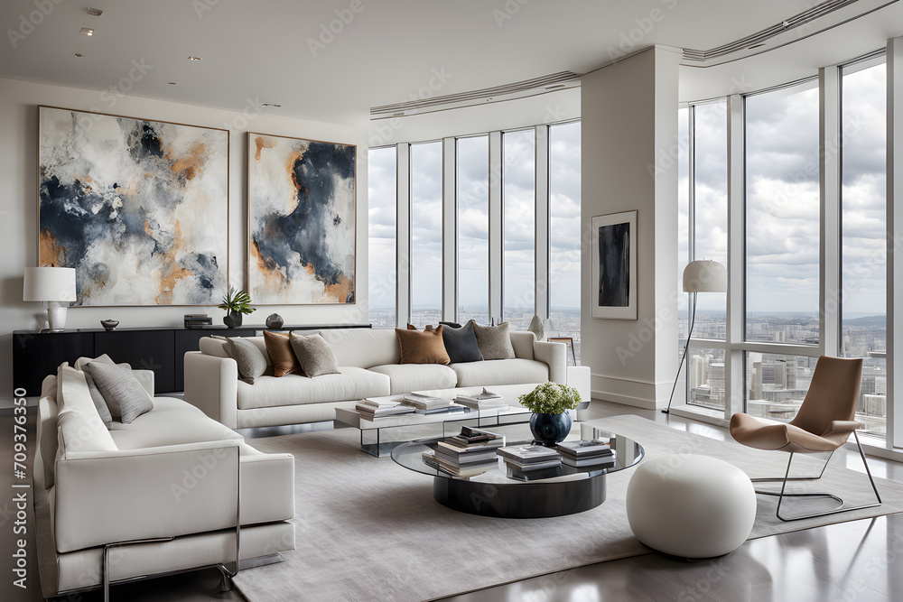 Radiant Residence: Luxurious Penthouse Living Embraces Nature Radiant Residence: Luxurious Penthouse Living Embraces Nature