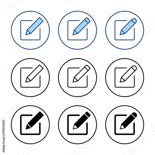 Edit icon vector. edit document sign and symbol. edit text icon. pencil. sign up Free Download Edit icon vector. edit document sign and symbol. edit text icon. pencil. sign up - GFXLoad