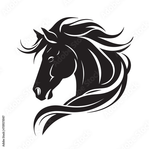 Horse Head Vector Image