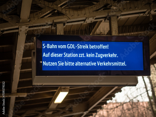 Bahnstreik! photo