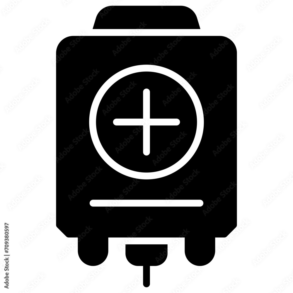 Obraz premium Blood Bag Icon