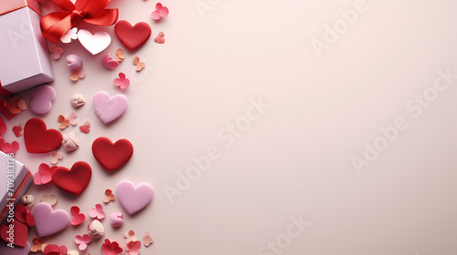 Valentine's Day, love, red heart, Valentine's Day background, wedding background © ma