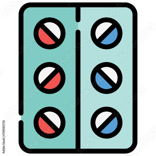 Pill Box Icon
