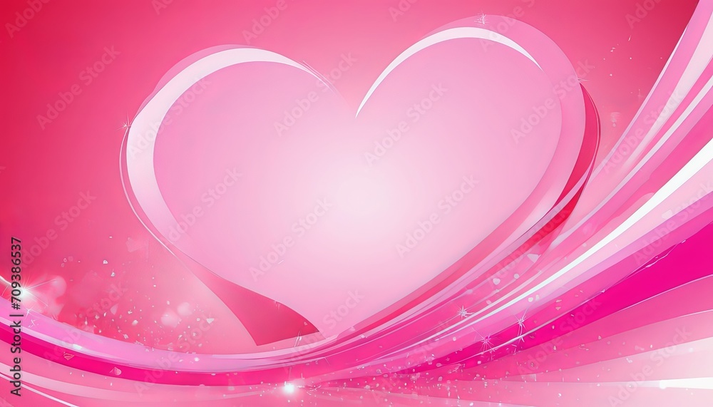 abstract pink background with hearts