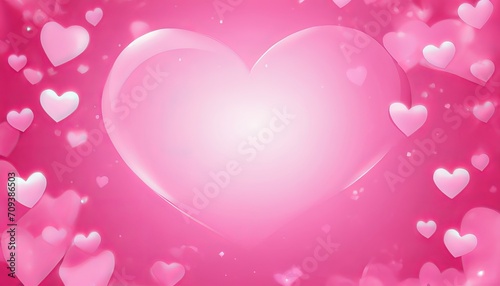 valentine background with hearts