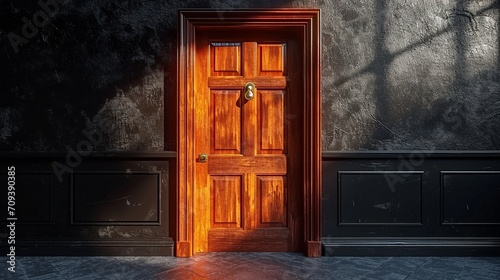 A mysterious door