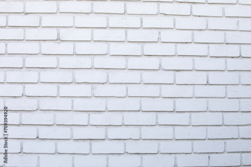 White wall with bricks showing exterior facade architecture