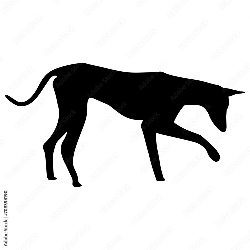 Dog Silhouette Collection Vector Dog Silhouette Collection Vector