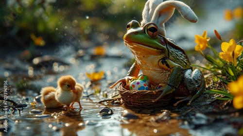 Easter Frog photo