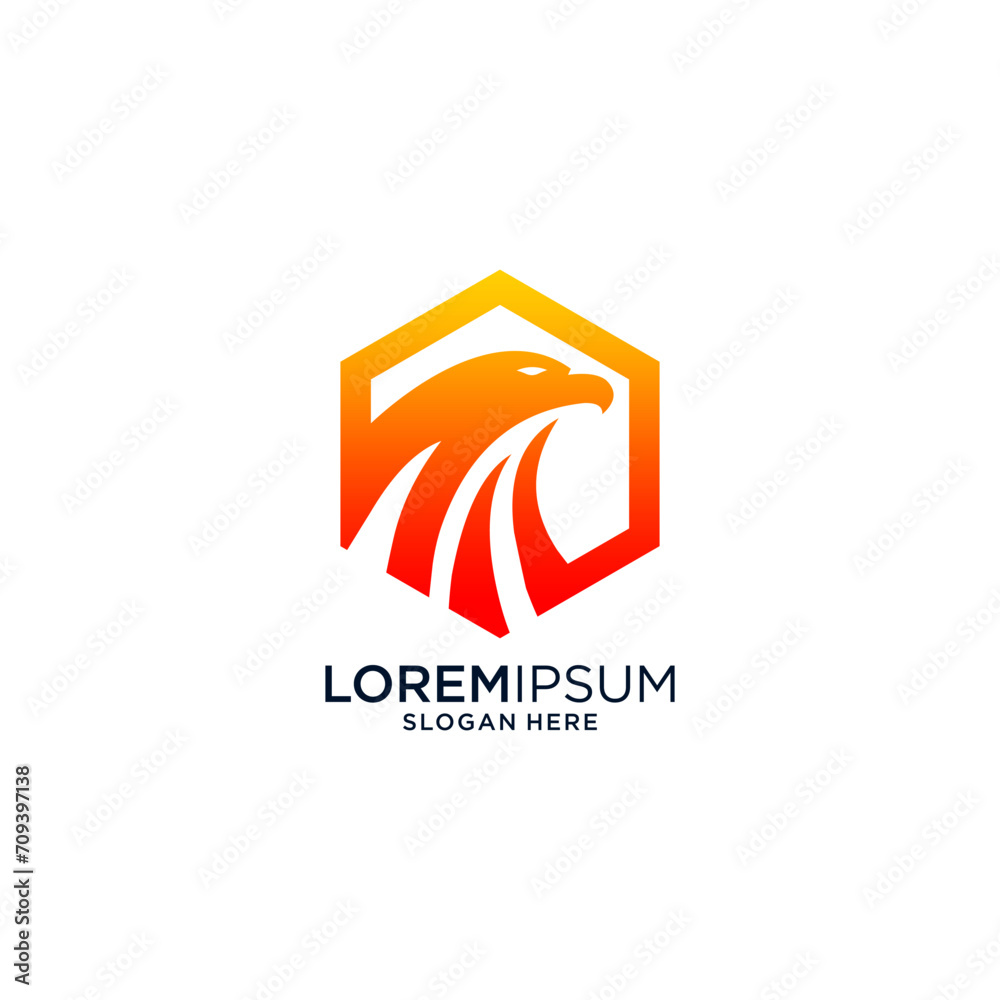 abstract logo design head eagle abstract logo design head eagle