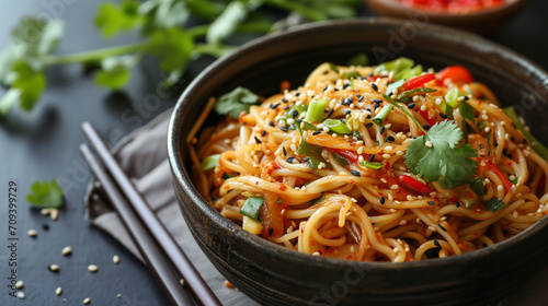 Fiery Szechuan Noodles © Анастасия Птицова