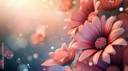3d wallpaper of beautiful flower background photo
